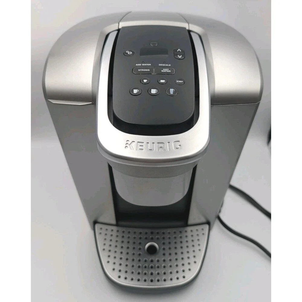 Keurig K-Elite K90 Single Serve K-Cup Coffee Maker/Brushed Silver Works Great!
